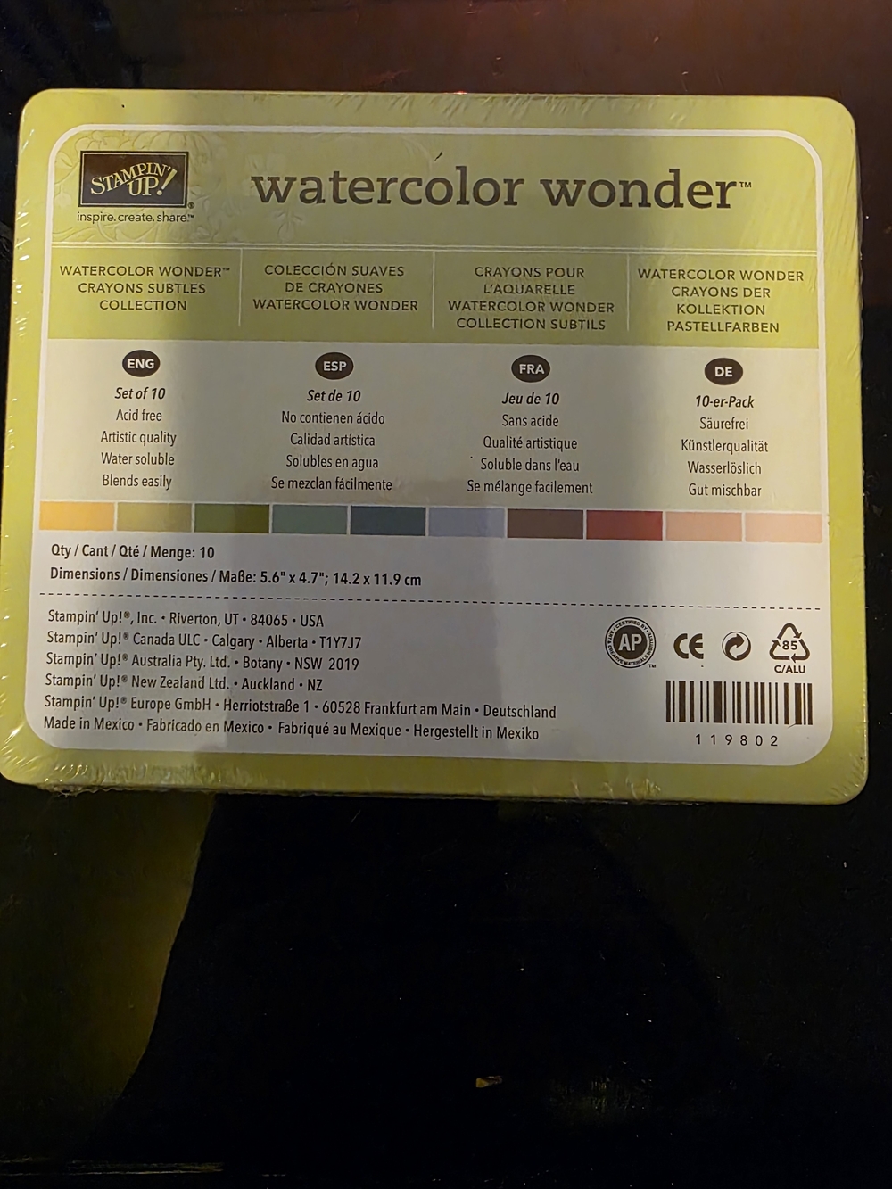 Watercolor Crayons Pack